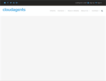 Tablet Screenshot of cloudagents.com